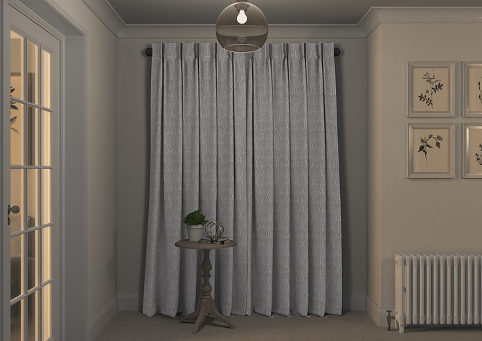 Boudoir, Chrome - Made to Measure Curtains - Image 7